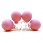 15/25/35/55mm red Combination suit Family Body Massage ODM 4pcs Vacuum Cupping