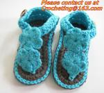 Baby Booties, Socks Knitted, Newborn Loafers Shoes Plain Infant Slippers
