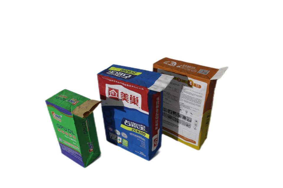 25kg 50kg Kraft Packing Cement Bags Paper Valve Bag Waterproofing