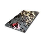 Perforated Ripple Finish 304 316 Stainless Steel Sheet For Ceiling Wall Panels