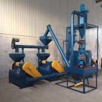 10 Mesh 60kg/H Tire Crusher 22KW Tyre Powder Making Machine