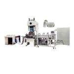 Automatic Aluminum Foil Food Container Box Tray Dishes Making Machines With