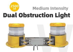 China OM2K-D 220V Flashing Double Obstruction Light ICAO Type A/B wholesale