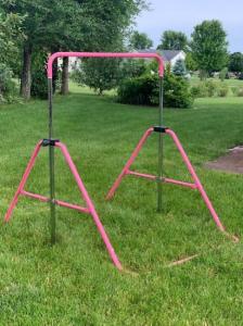 China Gymnastics Bars Junior Training Bar Adjustable Height Gymnastic Horizontal Bars Children Folding Training Mon wholesale