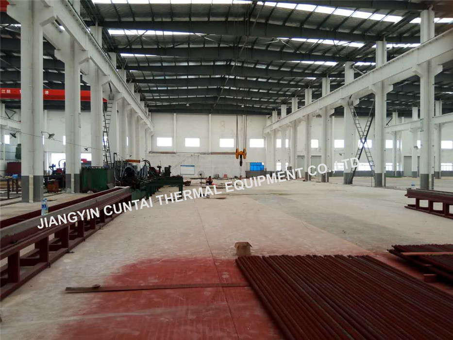 Sprial Welded Finned Tubes , Fired Heaters Helical Fin Tube Carbon Steel Material