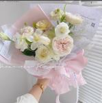 Thickened Korean Opaque Plastic Flower Paper 57cm*57cm ±5% Customized for