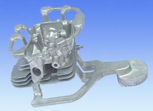 China OEM ODM Aluminium Die Casting Components For Motor Bike Engine Cover wholesale