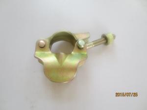 China Light duty Pressed coupler scaffold sleeve coupler 48.3mm 0.53kg color zincing wholesale