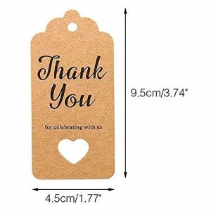 China Kraft Paper Personalized Clothing Labels , Brown Clothing Label Tags wholesale