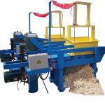 Horse Bedding 0.2mm Wood Shavings Machine 1000KG/H Log Shaving Machine