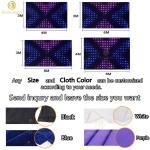 Dj Disco Show LED Display Vision Cloth RGB3in1 LED Backdrop Cloth