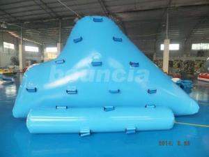 China Durable Inflatable Floating Iceberg For Climbing , Kids Inflatable Climbing Mountain on sale
