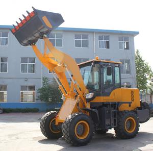 China 2.5 ton yellow color hydraulic wheel loader for sale wholesale