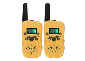 China LCD Display Screen Real Walkie Talkie Bright Yellow Color For Teaching wholesale