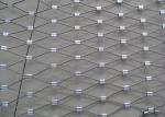 Woven Metal Wire Rope Mesh 0.5m Width Stainless Steel 304 For Balustrade Infill