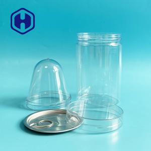 China 300# Plastic Easy Open Can PET Bottle Preform With Screw Lid wholesale