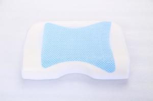 China Orthopedic Bed Memory Foam Pillow With Cooling Gel , Gel Memory Foam Pillow on sale