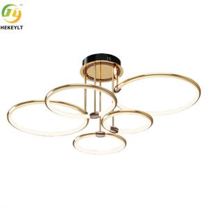 China Acrylic Shade LED Chandelier Modern Pendant Light For Home Decoration wholesale