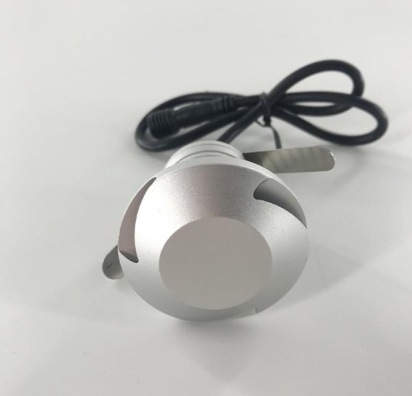 3 Watt LED Outdoor Landscape Lighting / LED Buried Lights 2700K 4000K Silver