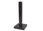 29cm Stone Paper Towel Holder , Black Marble Paper Towel Holder Polished