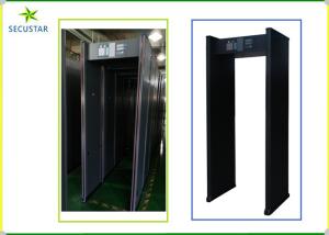 China Durable Walk Through Metal Detector 6 Zones Alarm Door Frame For Sport Place Security wholesale
