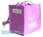 Cheap price recyclable p-p grocery tote shopping non woven bags, Promotional