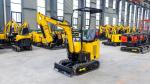 Customizable 1.2 Ton Mini Excavator Mini Chinese Excavator ISO9001 Certified
