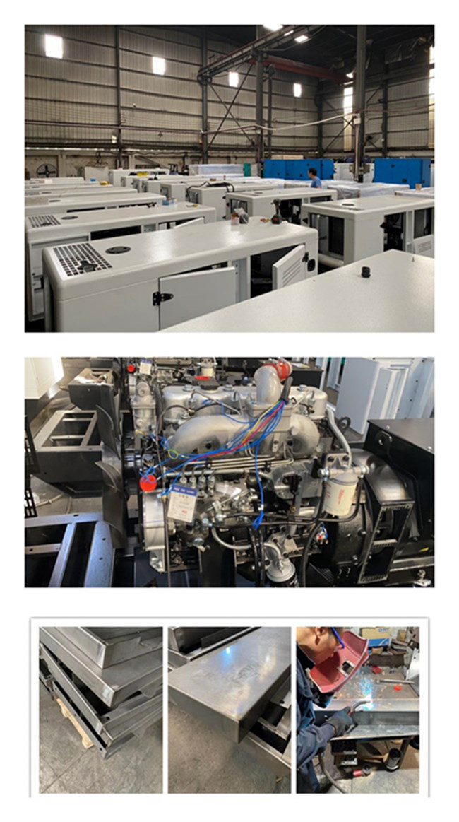 Three Phase 12KW 1500 RPM Standby Diesel Generator