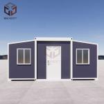 Prefab Collapsible Tiny 40ft Expandable Container House Home Custom