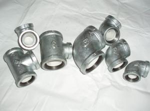 China NPT Galvanized Malleable iron pipe fittings wholesale