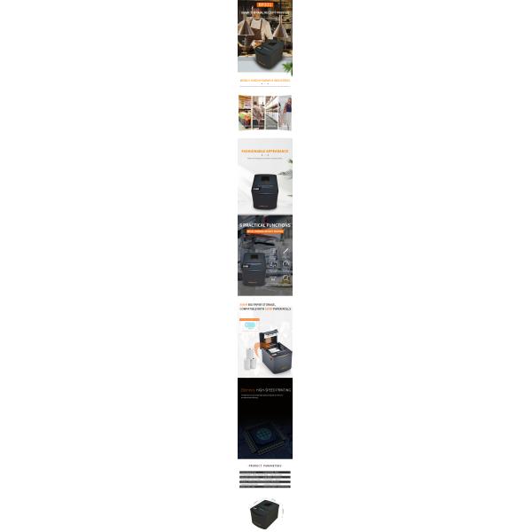 3 Inch RP331 Thermal Receipt Printer With NFC Function for Warehouse Print