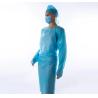 Buy cheap Blue Disposable CPE Gown , Plastic Isolation Gowns For Medical Use Level 3 from wholesalers