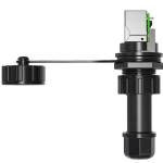 8P8C Female To Female Waterproof RJ45 Network Adapter For Cable Extension