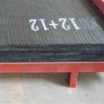 JIS, AISI, ASTM Q235B Chromium Carbide Overlay Wear Plate