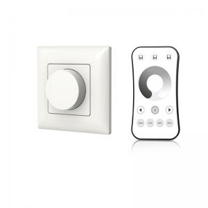 Plastic Rotary Led Dimmer Switch , Dimmable Led Switch With Remote 100-240W