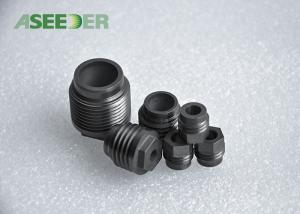 China Plum Blossom Type Drill Bit Nozzle Sintered Tungsten Carbide Materials wholesale