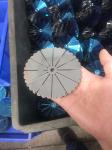 Round LF Punching Artwork Metal Stamping Parts 1.2kg Weight