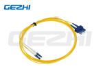PVC 2 Core Duplex Fiber Patch Cord LC To SC Fiber Patch Cable For FTTH