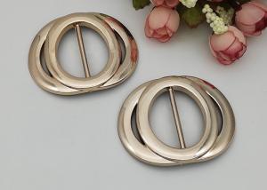 China Circular Shoes Belt Bags Sewing Craft Accessory Plastic Shoe Buckles,Not fade / keep color long time wholesale