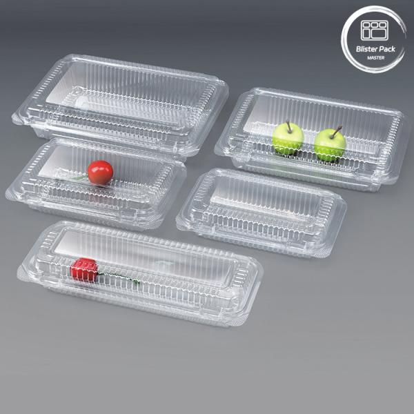 Custom Transparent Disposable Fruit Container - Plastic PET Tray For Fresh