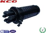 Dome Fiber Optic Joint Enclosure / Vertical FOSC 3 In 3 Out Fiber optical splice