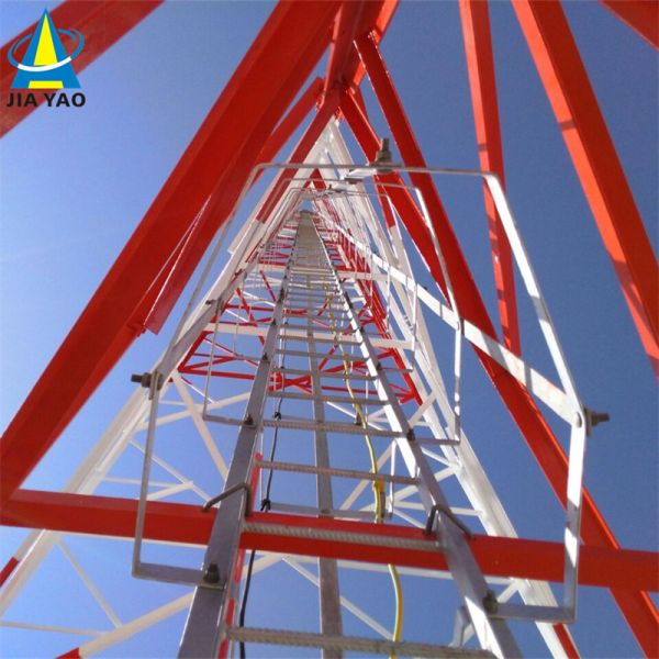 Wireless Galvanized Self Supporting 3 Leg Angular Steel GSM Communication Tower Supplier