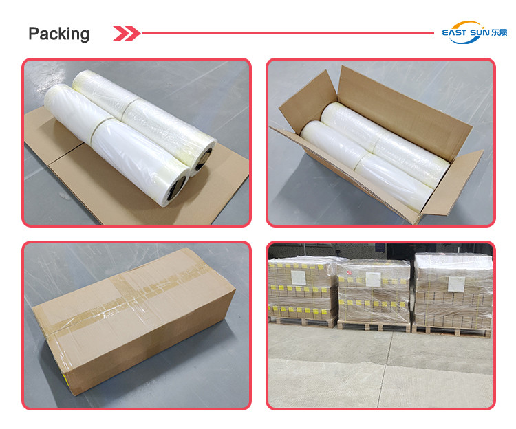Free Sample Double Side Matte DTF 30cm 60cm Cold Peel Hot Peel Pet Film Dtf Roll