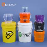 Sample Supplied Round 500ml Plastic Bucket for Iml Color Customized Ice Cream