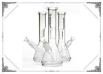 Independent Brand 10 Inches Beaker Glass Bongs With Special Ice Catcher