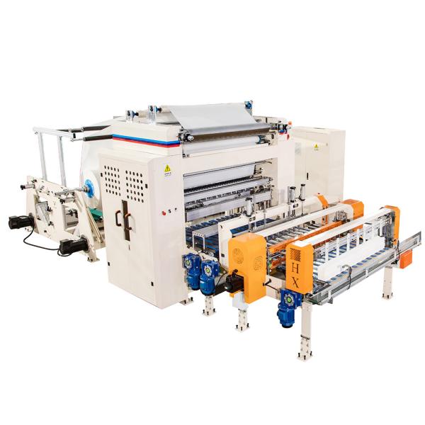 Wallboard structure 100m/min automatic transfer soft facial tissue paper folding