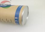 Paper Superfoods Muesli Tin Tube Packaging With Penny Lever Lid