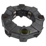 50A Construction Machine Excavator Spare Parts Black Coupling