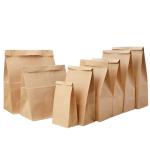 Food Grade Customized Printed Greaseproof Sandwich Hot Dog Packaging Brown or