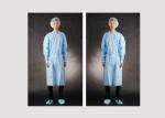 SMS Material Disposable Isolation Gown , Disposable Theatre Gowns Breathable